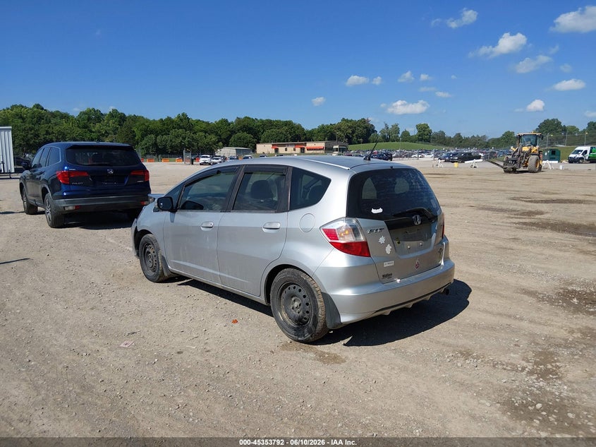 2013 Honda Fit VIN JHMGE8H36DC008233 IAAI salvage auction — FRONT END, Clear (Tennessee), sold $800 on 2026-07-15 (photo 3)