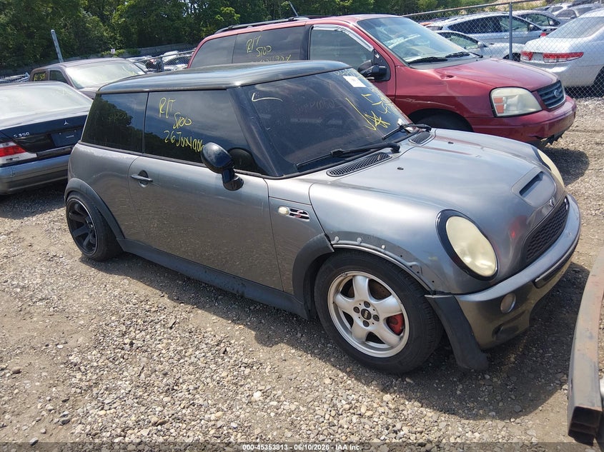 2003 Mini Cooper VIN WMWRE33403TD71722 IAAI salvage auction — RIGHT FRONT, Bill Of Sale (New York), sold $425 on 2026-07-14 (photo 1)