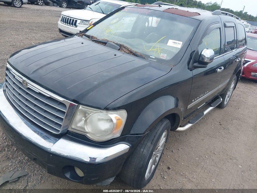 2007 Chrysler Aspen VIN 1A8HW582X7F507721 IAAI salvage auction — FRONT & REAR, Bill Of Sale (New York), sold $425 on 2026-07-14 (photo 2)