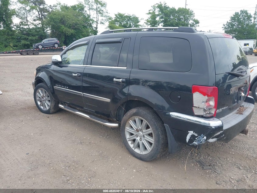 2007 Chrysler Aspen VIN 1A8HW582X7F507721 IAAI salvage auction — FRONT & REAR, Bill Of Sale (New York), sold $425 on 2026-07-14 (photo 3)