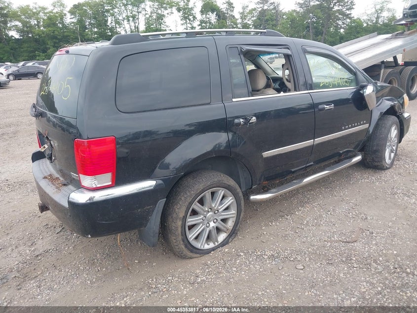 2007 Chrysler Aspen VIN 1A8HW582X7F507721 IAAI salvage auction — FRONT & REAR, Bill Of Sale (New York), sold $425 on 2026-07-14 (photo 4)