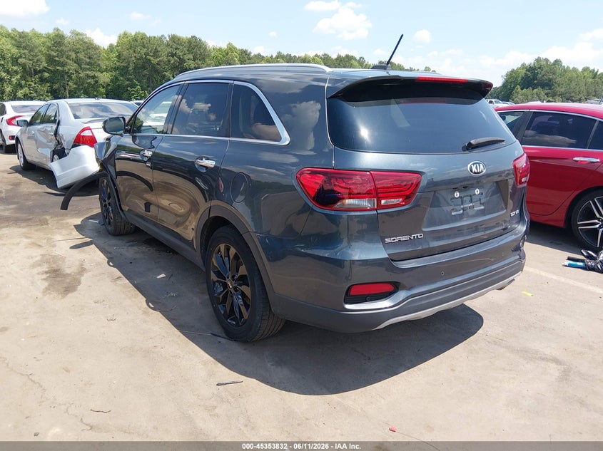 2020 Kia Sorento VIN 5XYPH4A50LG677136 IAAI salvage auction — LEFT FRONT, Salvage (North Carolina), sold $4,275 on 2026-07-15 (photo 3)
