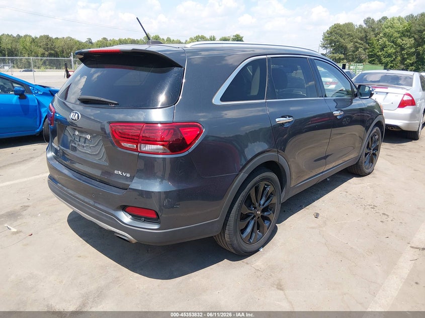 2020 Kia Sorento VIN 5XYPH4A50LG677136 IAAI salvage auction — LEFT FRONT, Salvage (North Carolina), sold $4,275 on 2026-07-15 (photo 4)