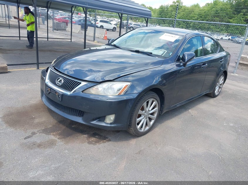 2009 Lexus Is VIN JTHCK262195032210 IAAI salvage auction — RIGHT FRONT, Salvage (Connecticut), sold $750 on 2026-07-09 (photo 2)
