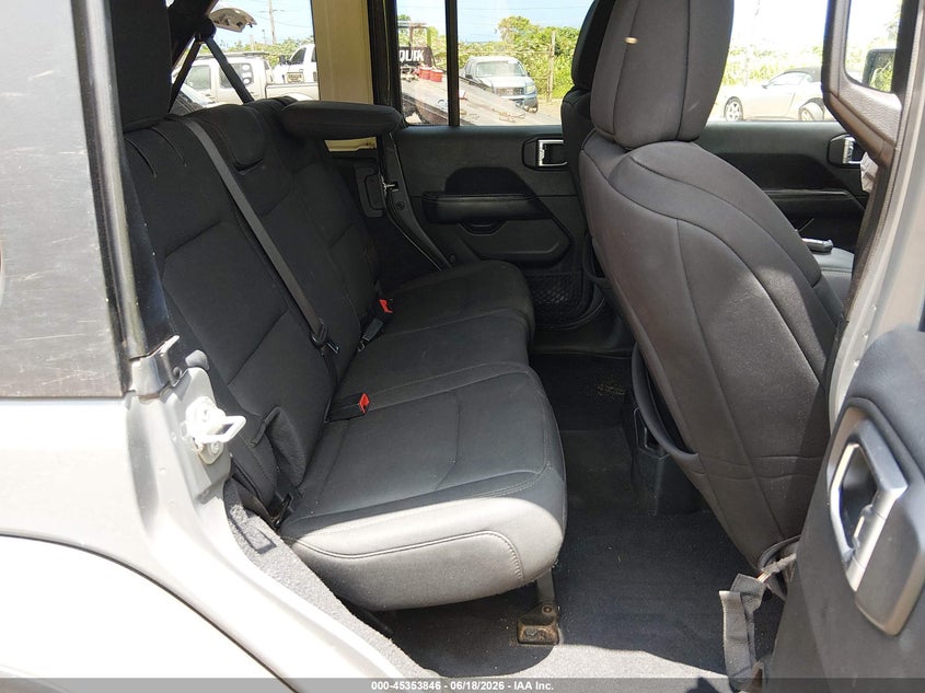 2020 Jeep Wrangler / VIN 1C4HJXEN4LW235953 IAAI salvage auction — LEFT FRONT, Salvage Title, sold $3,600 on 2026-07-31 (photo 8)