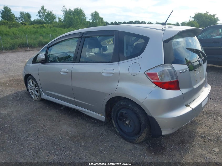 2011 Honda Fit VIN JHMGE8H57BC017392 IAAI salvage auction — NORMAL WEAR, Clear (New York), sold $425 on 2026-07-23 (photo 3)