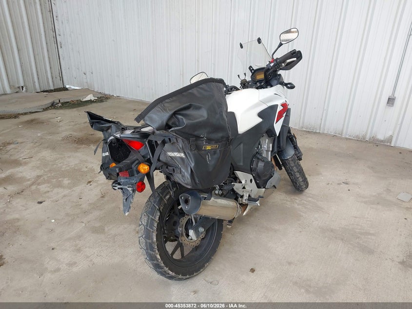 2014 Honda Cb VIN MLHPC4662E5100634 IAAI salvage auction — FRONT END, Original (Texas), sold $1,300 on 2026-07-14 (photo 4)