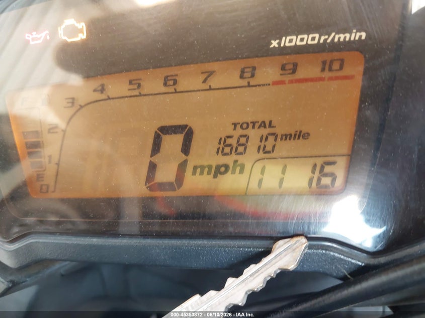 2014 Honda Cb VIN MLHPC4662E5100634 IAAI salvage auction — FRONT END, Original (Texas), sold $1,300 on 2026-07-14 (photo 7)