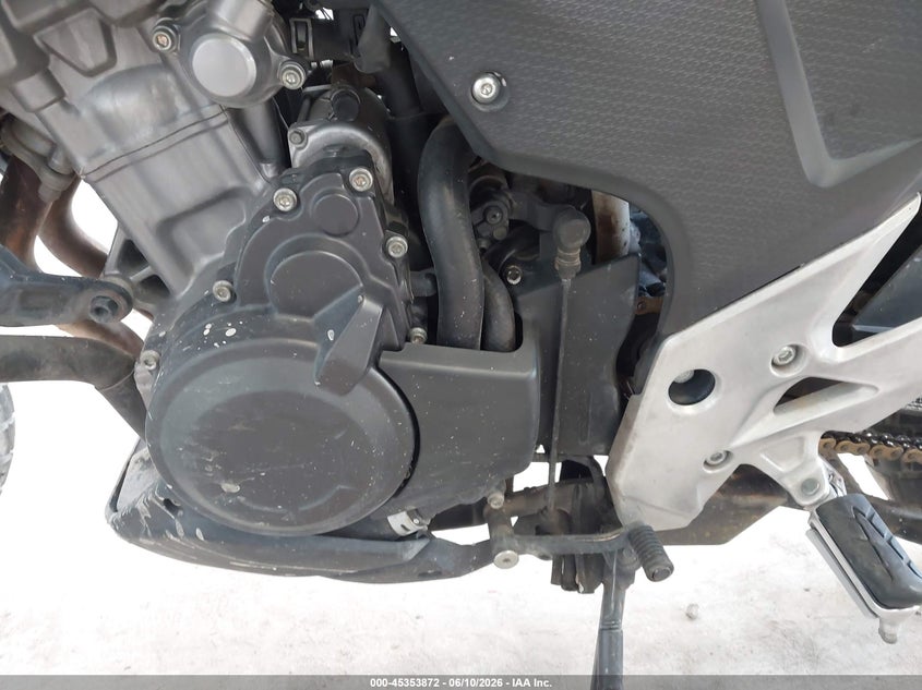 2014 Honda Cb VIN MLHPC4662E5100634 IAAI salvage auction — FRONT END, Original (Texas), sold $1,300 on 2026-07-14 (photo 9)