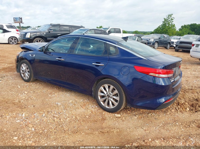 2017 Kia Optima VIN 5XXGU4L36HG134814 IAAI salvage auction — FRONT END, Salvage (Missouri), sold $1,250 on 2026-07-20 (photo 3)