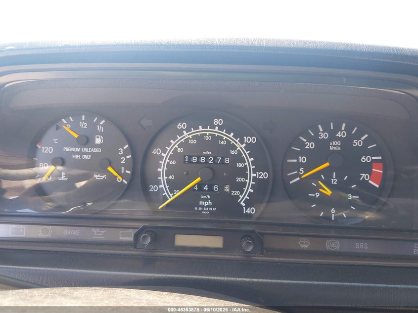 1993 Mercedes-benz VIN WDBDA29D1PG022198 IAAI salvage auction — NORMAL WEAR, Salvage Title - Dealer (California), sold $750 on 2026-07-20 (photo 7)