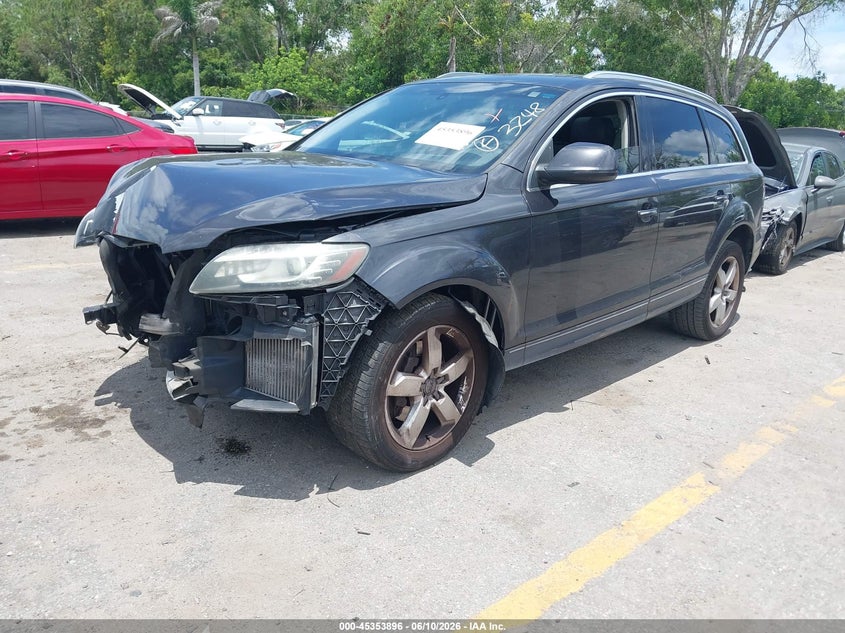 2012 Audi Q7 VIN WA1LMAFE3CD003248 IAAI salvage auction — FRONT END, Rebuildable (Florida), sold $375 on 2026-07-20 (photo 2)