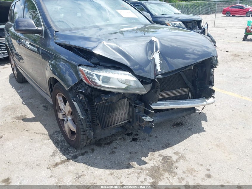 2012 Audi Q7 VIN WA1LMAFE3CD003248 IAAI salvage auction — FRONT END, Rebuildable (Florida), sold $375 on 2026-07-20 (photo 6)