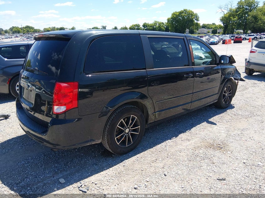 2016 Dodge Caravan VIN 2C4RDGBG4GR278558 IAAI salvage auction — FRONT END, Salvage (Kentucky), sold $400 on 2026-07-10 (photo 4)