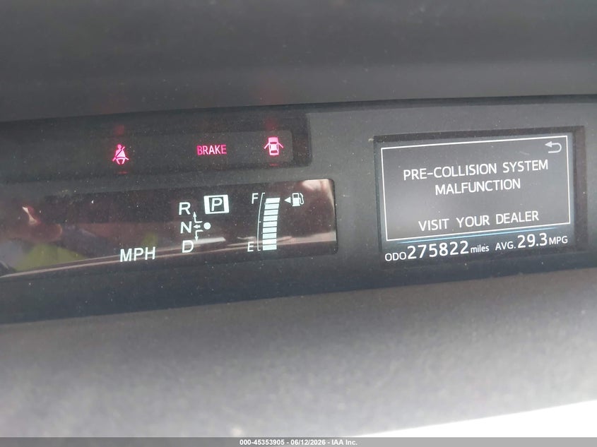 2017 Toyota Prius v VIN JTDZN3EU1HJ063376 IAAI salvage auction — RIGHT SIDE, Salvage (Texas), sold $2,675 on 2026-07-06 (photo 7)