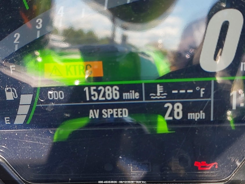 2023 Kawasaki Ninja VIN ML5EXEP12PDAA0297 IAAI salvage auction — FRONT END, Junk Bill Of Sale Mv2459 (Wisconsin), sold $25 on 2026-07-21 (photo 7)