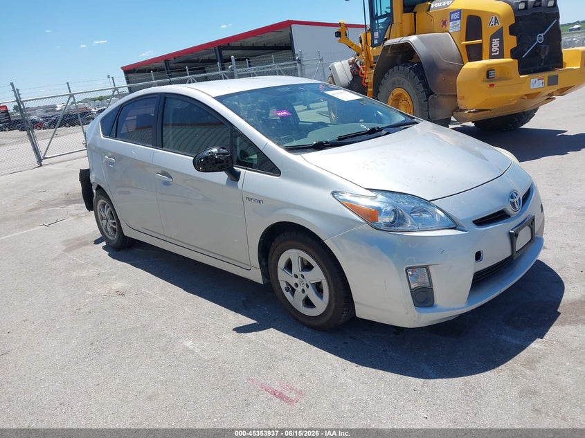 2011 Toyota Prius VIN JTDKN3DU1B1460399 IAAI salvage auction — REAR END, Certificate Of Title (Nebraska), sold $1,250 on 2026-07-29 (photo 1)