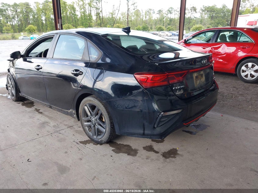 2020 Kia Forte VIN 3KPF34AD8LE250589 IAAI salvage auction — FRONT END, Certificate Of Destruction (Florida), sold $3,000 on 2026-07-09 (photo 3)