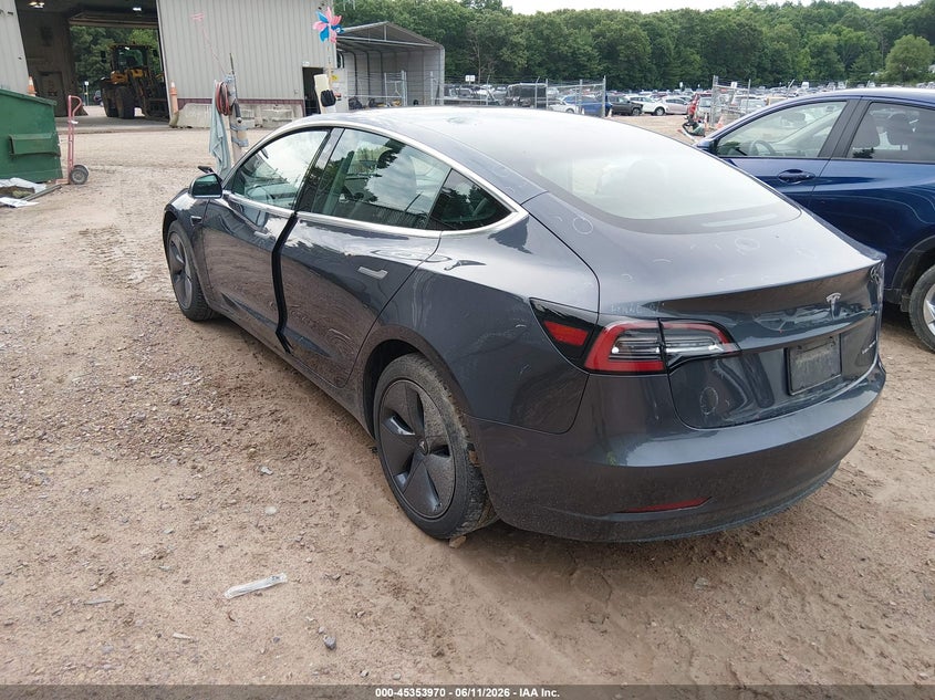2019 Tesla Model 3 VIN 5YJ3E1EB8KF477357 IAAI salvage auction — HAIL, Clear (Wisconsin), sold $5,100 on 2026-07-16 (photo 3)