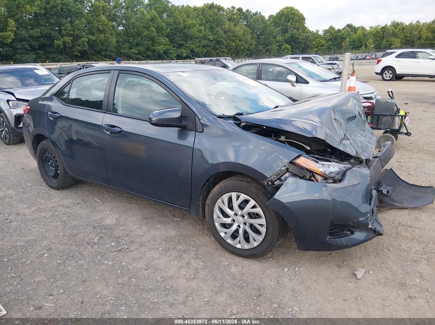 2019 Toyota Corolla VIN 5YFBURHE9KP940033 IAAI salvage auction — FRONT END, Salvage (Tennessee), sold $1,700 on 2026-07-22 (photo 1)