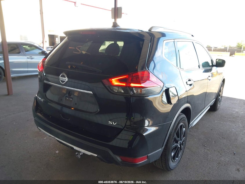 2017 Nissan Rogue VIN KNMAT2MT9HP512371 IAAI salvage auction — LEFT SIDE, Salvage Title, sold $25 on 2026-07-23 (photo 4)