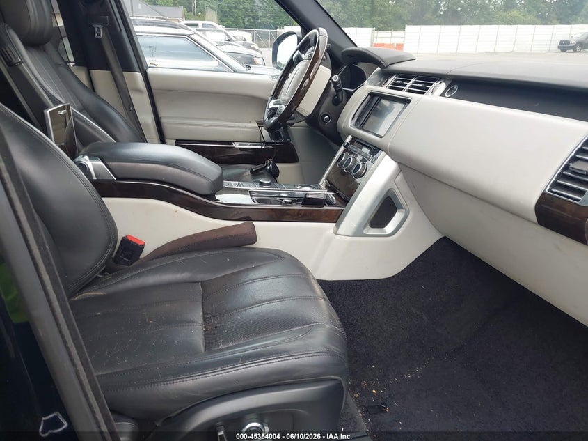 2016 Land rover RANGE ROVER VIN SALGS3EF4GA270465 IAAI salvage auction — NORMAL WEAR, Clear (Georgia), sold $2,650 on 2026-07-08 (photo 5)