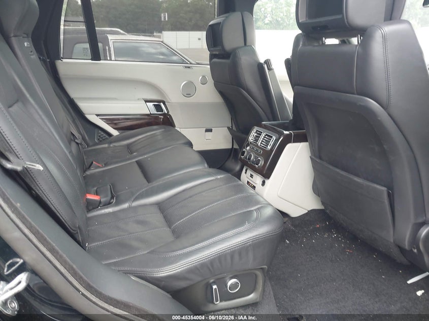 2016 Land rover RANGE ROVER VIN SALGS3EF4GA270465 IAAI salvage auction — NORMAL WEAR, Clear (Georgia), sold $2,650 on 2026-07-08 (photo 8)