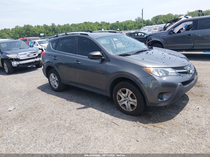 2015 Toyota VIN JTMZFREVXFJ030995 IAAI salvage auction — LEFT FRONT, Salvage Title, sold $3,900 on 2026-07-20 (photo 1)