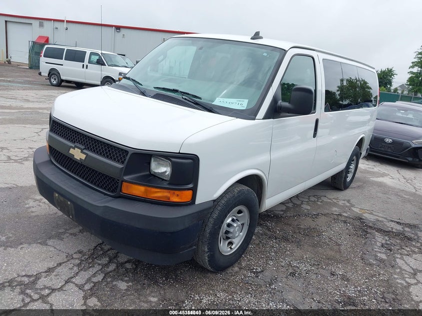 2017 Chevrolet Express 2500 VIN 1GAWGEFF1H1288897 IAAI salvage auction — NORMAL WEAR, Sf97 (Kentucky), sold $16,900 on 2026-07-15 (photo 2)