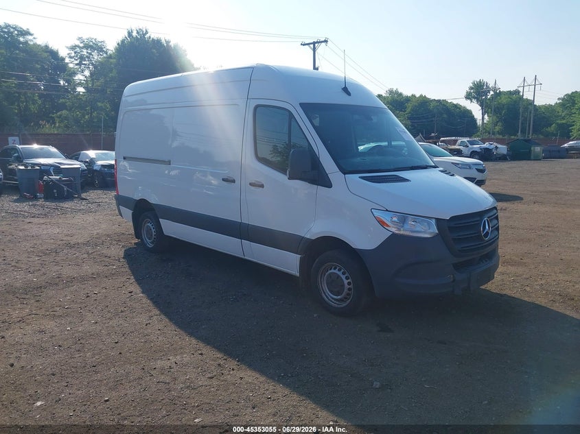 2021 Mercedes-benz Sprinter VIN W1Y4EBHY9MT059511 IAAI salvage auction — FRONT END, Salvage (Idaho), sold $6,900 on 2026-07-09 (photo 1)