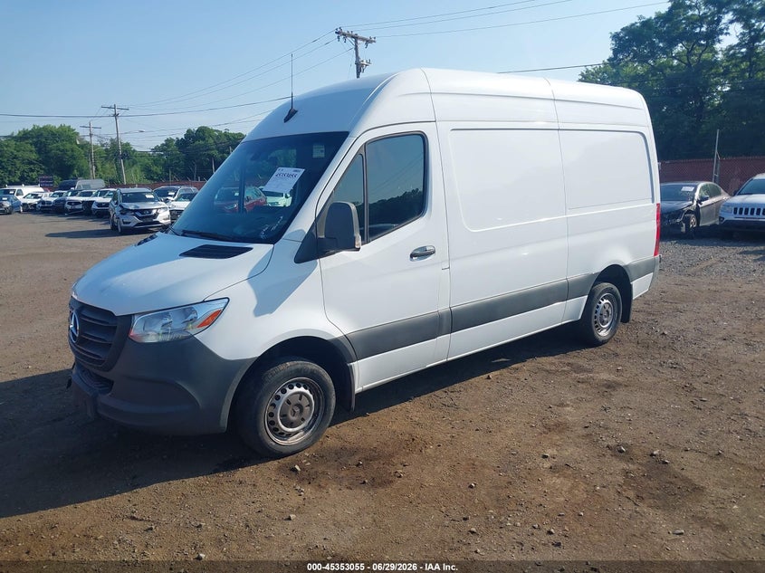 2021 Mercedes-benz Sprinter VIN W1Y4EBHY9MT059511 IAAI salvage auction — FRONT END, Salvage (Idaho), sold $6,900 on 2026-07-09 (photo 2)