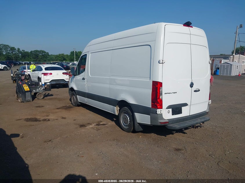 2021 Mercedes-benz Sprinter VIN W1Y4EBHY9MT059511 IAAI salvage auction — FRONT END, Salvage (Idaho), sold $6,900 on 2026-07-09 (photo 3)