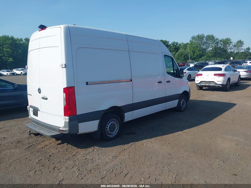2021 Mercedes-benz Sprinter VIN W1Y4EBHY9MT059511 IAAI salvage auction — FRONT END, Salvage (Idaho), sold $6,900 on 2026-07-09 (photo 4)