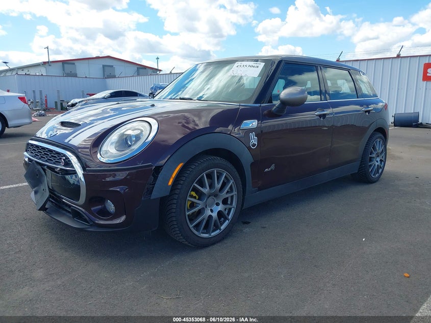 2017 Mini Clubman VIN WMWLU5C5XH2E82725 IAAI salvage auction — FRONT END, Salvage (Oregon), sold $2,450 on 2026-07-30 (photo 2)