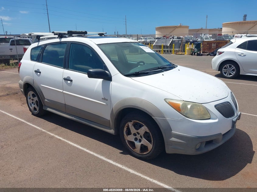 2006 Pontiac Vibe VIN 5Y2SL65876Z404032 IAAI salvage auction — NORMAL WEAR, Clear (Hawaii), sold $200 on 2026-07-28 (photo 1)