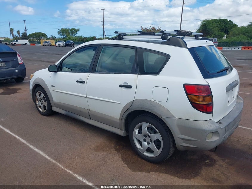 2006 Pontiac Vibe VIN 5Y2SL65876Z404032 IAAI salvage auction — NORMAL WEAR, Clear (Hawaii), sold $200 on 2026-07-28 (photo 3)