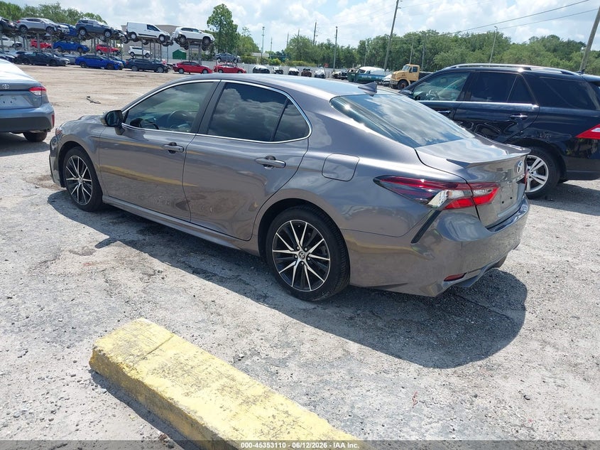 2023 Toyota Camry VIN 4T1G11AK6PU098712 IAAI salvage auction — RIGHT SIDE, Rebuildable (Florida), sold $9,000 on 2026-07-28 (photo 3)