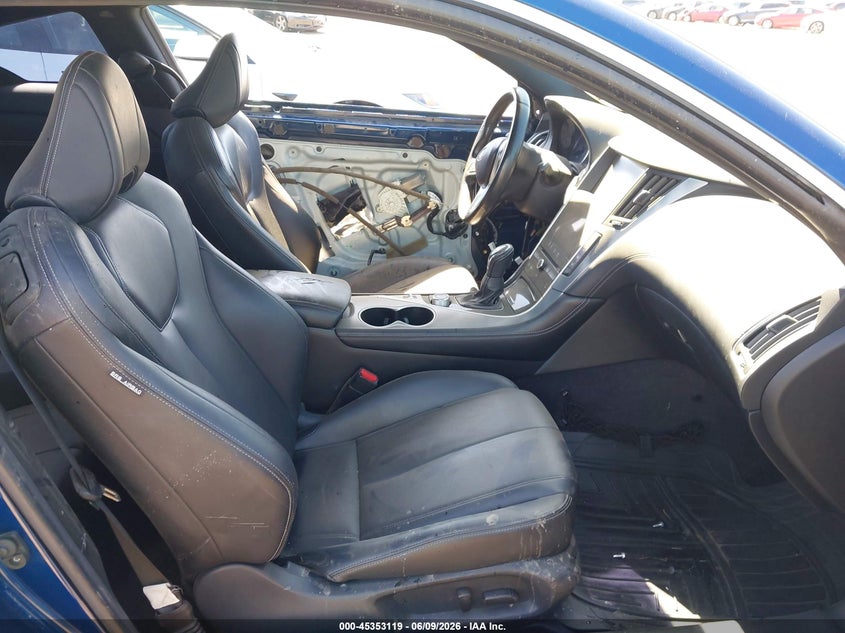 2019 Infiniti Q60 VIN JN1EV7EK8KM230894 IAAI salvage auction — FRONT & REAR, Salvage Title, sold $6,450 on 2026-07-29 (photo 5)