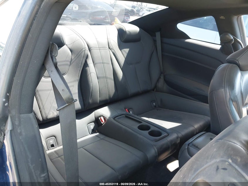 2019 Infiniti Q60 VIN JN1EV7EK8KM230894 IAAI salvage auction — FRONT & REAR, Salvage Title, sold $6,450 on 2026-07-29 (photo 8)