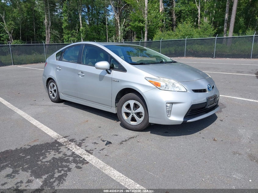 2014 Toyota Prius VIN JTDKN3DU0E1747379 IAAI salvage auction — LEFT REAR, Mv-907A (New York), sold $1,250 on 2026-07-09 (photo 1)