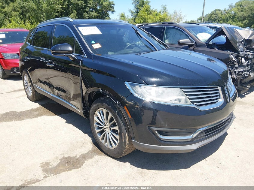 2016 Lincoln Mkx VIN 2LMTJ6KR8GBL55158 IAAI salvage auction — THEFT, Salvage (Kansas), sold $1,600 on 2026-07-12 (photo 1)
