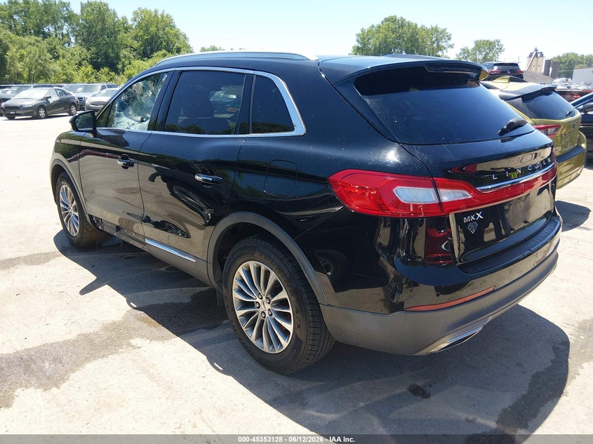 2016 Lincoln Mkx VIN 2LMTJ6KR8GBL55158 IAAI salvage auction — THEFT, Salvage (Kansas), sold $1,600 on 2026-07-12 (photo 3)