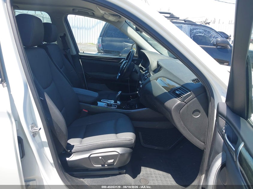 2015 BMW X3 VIN 5UXWX9C57F0D54769 IAAI salvage auction — FRONT END, Salvage Title, sold $700 on 2026-07-29 (photo 5)