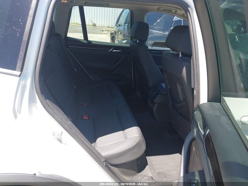 2015 BMW X3 VIN 5UXWX9C57F0D54769 IAAI salvage auction — FRONT END, Salvage Title, sold $700 on 2026-07-29 (photo 8)