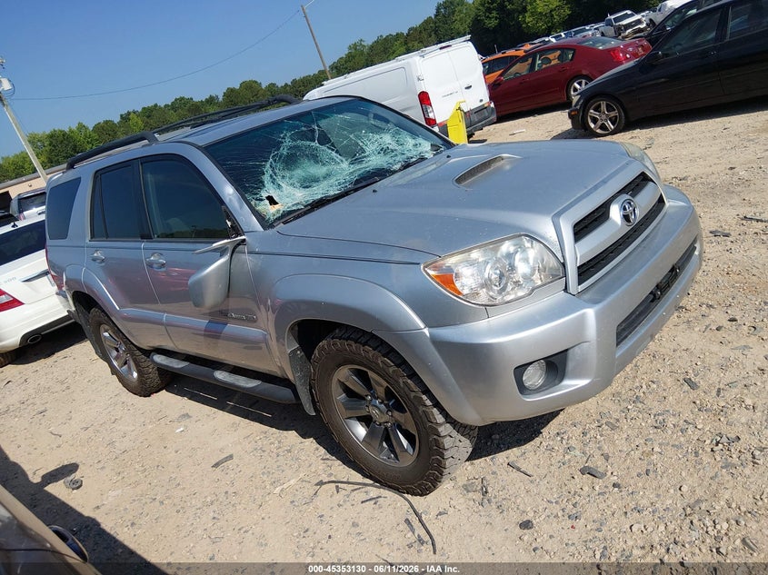 2008 Toyota 4runner VIN JTEBU14RX8K024037 IAAI salvage auction — SIDE, Salvage (North Carolina), sold $7,600 on 2026-07-23 (photo 1)