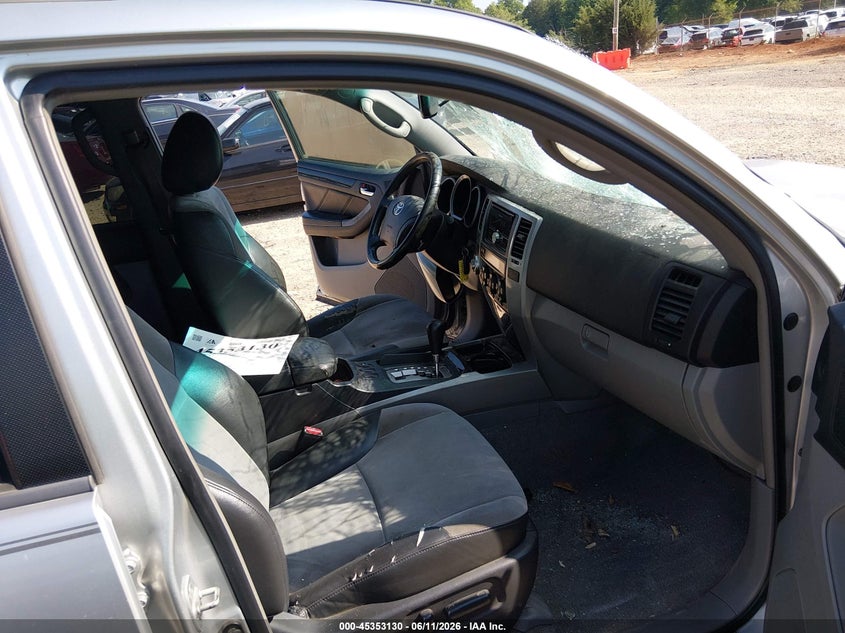 2008 Toyota 4runner VIN JTEBU14RX8K024037 IAAI salvage auction — SIDE, Salvage (North Carolina), sold $7,600 on 2026-07-23 (photo 5)