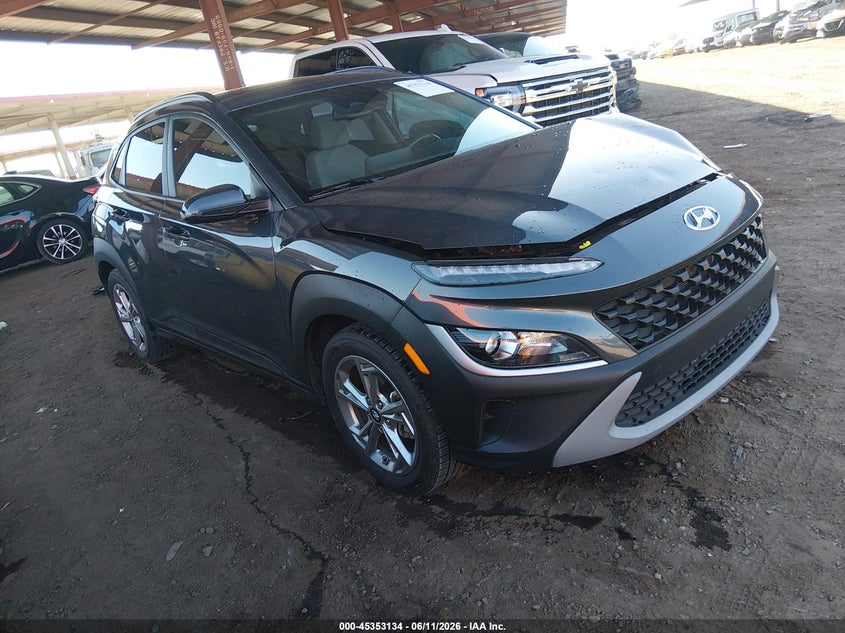 2023 Hyundai Kona VIN KM8K32AB2PU938270 IAAI salvage auction — LEFT SIDE, Salvage (Arizona), sold $5,350 on 2026-07-21 (photo 1)