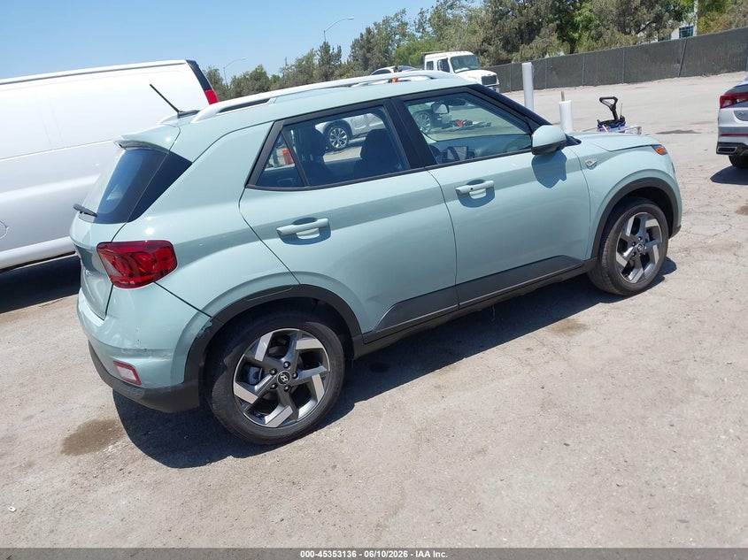 2026 Hyundai Venue VIN KMHRC8A31TU432742 IAAI salvage auction — REAR END, Salvage Title, sold $5,000 on 2026-07-28 (photo 4)