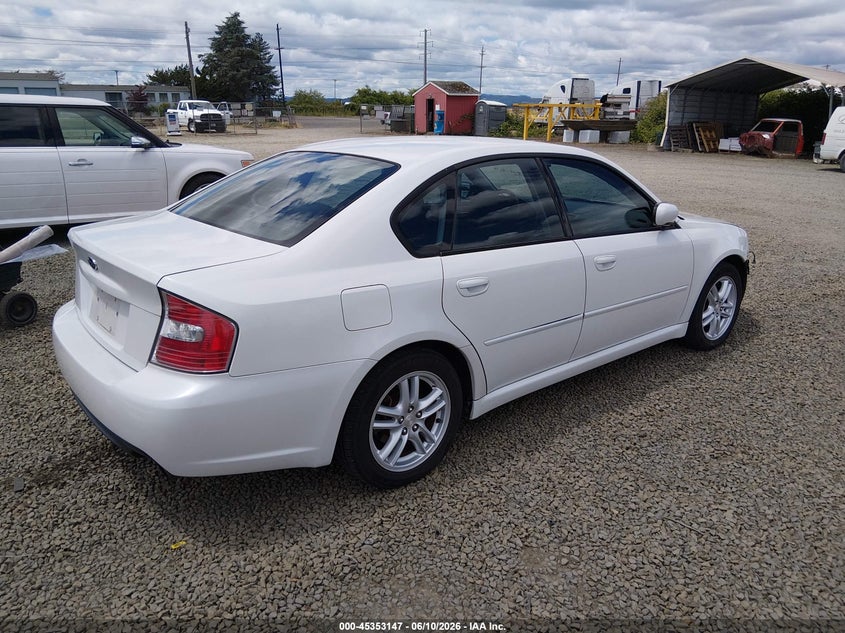 2005 Subaru LEGACY VIN 4S3BL616X57223599 IAAI salvage auction — FRONT END, Salvage (Oregon), sold $575 on 2026-07-23 (photo 4)