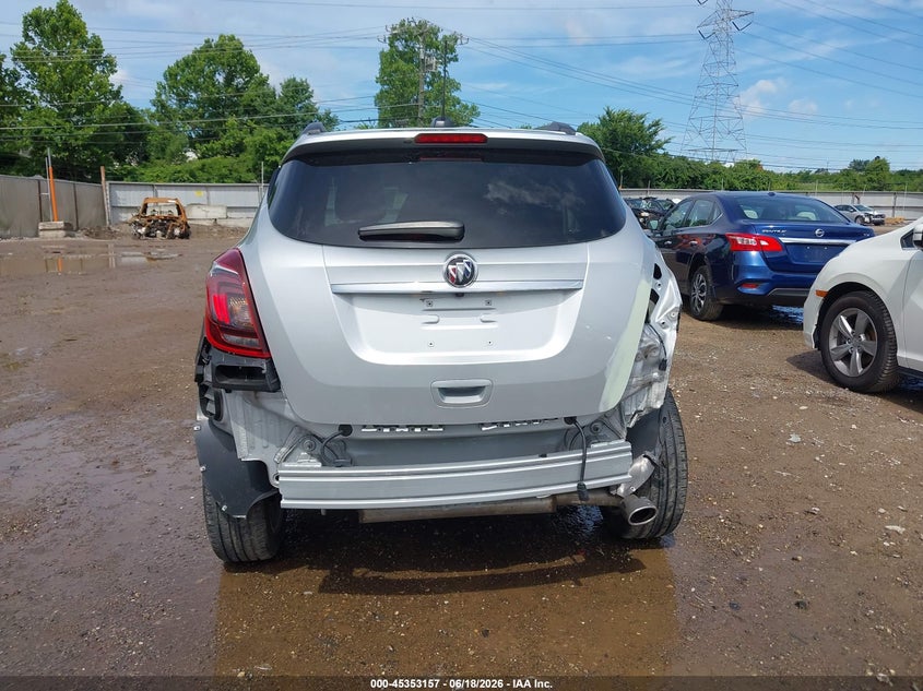2022 Buick Encore VIN KL4CJESM4NB555160 IAAI salvage auction — REAR END, Salvage Title, sold $3,100 on 2026-07-18 (photo 6)